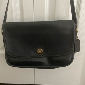 Coach leather bag